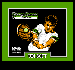 Jimmy Connors Tennis screenshot 3 for NES